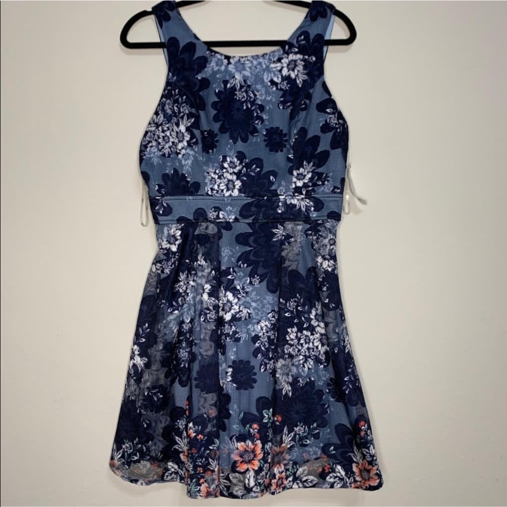 TRIXXI blue dress